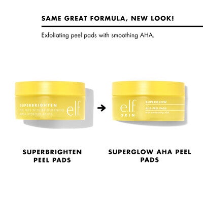 SuperGlow AHA Peel Pads, 